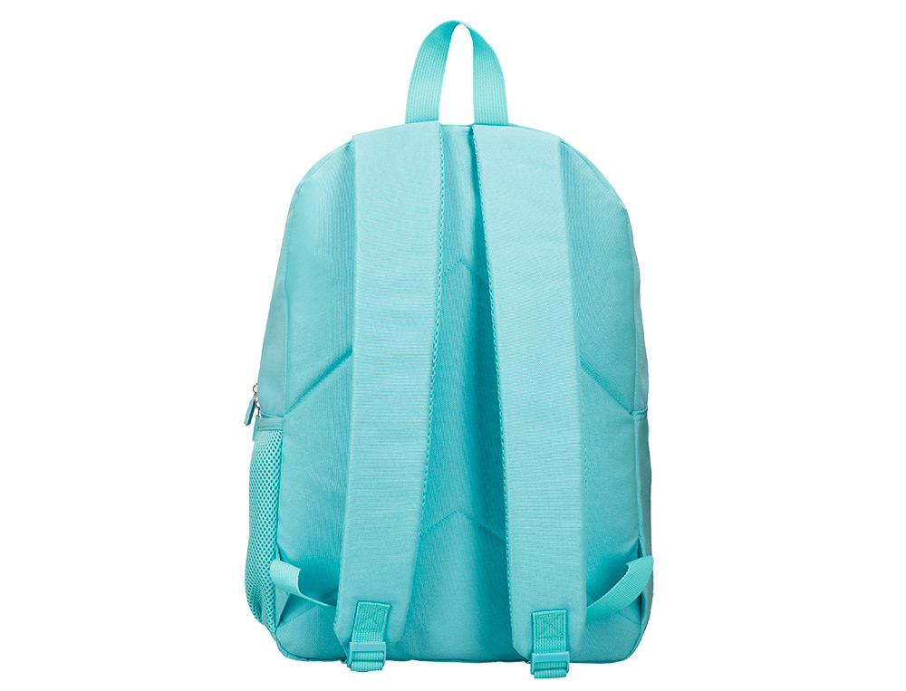 MOCHILA LIDERPAPEL CORE CON COMPARTIMENTO LATERAL ELASTICO TURQUESA 15 L 400X125X300 MM