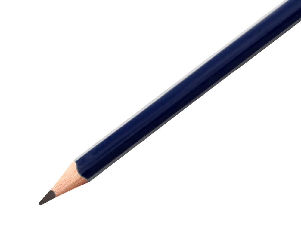 LAPICES DE GRAFITO CON GOMA LIDERPAPEL TRIANGULAR